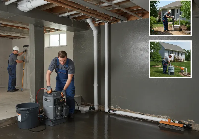 Basement Waterproofing and Flood Prevention process in Lemoore, CA